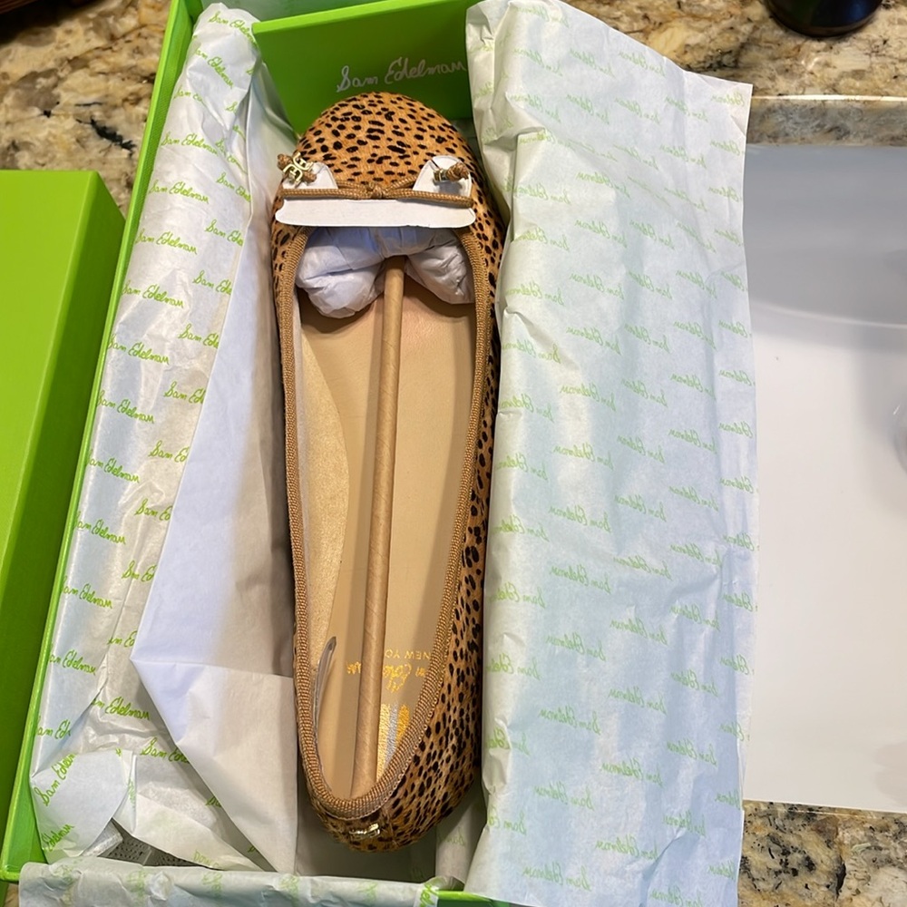 Sam Edelman Women's Felicia Luxe Slip On Ballet Flats - NWT - Picture 2 of 7